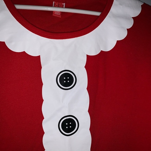- - Christmas holiday Santa Clause suit red holiday top size XXL - Picture 2 of 5